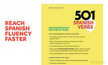 501 Spanish Verbs, Ninth Edition (Barron's 501 Verbs) - Christopher Kendris Ph.D. [KSIĄŻKA]