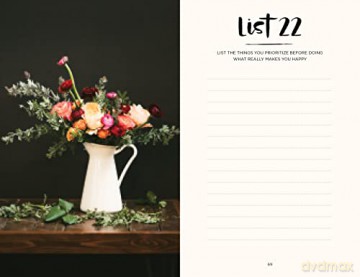 52 Lists for Happiness Floral Pattern: Weekly Journaling Inspiration for Positivity, Balance, and Joy (A Guided Self-Ca re Journal with Prompts, Photos, and Illustrations) - Moorea Seal [KSIĄŻKA]