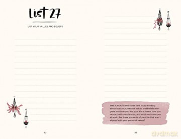 52 Lists for Happiness Floral Pattern: Weekly Journaling Inspiration for Positivity, Balance, and Joy (A Guided Self-Ca re Journal with Prompts, Photos, and Illustrations) - Moorea Seal [KSIĄŻKA]