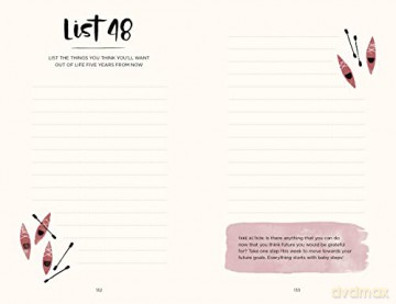 52 Lists for Happiness Floral Pattern: Weekly Journaling Inspiration for Positivity, Balance, and Joy (A Guided Self-Ca re Journal with Prompts, Photos, and Illustrations) - Moorea Seal [KSIĄŻKA]