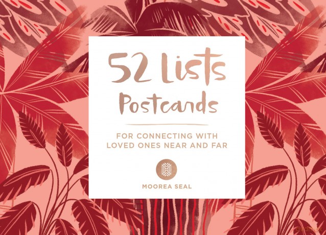 52 Lists Postcards: For Connecting With Loved Ones Near and Far - Moorea Seal [KSIĄŻKA]