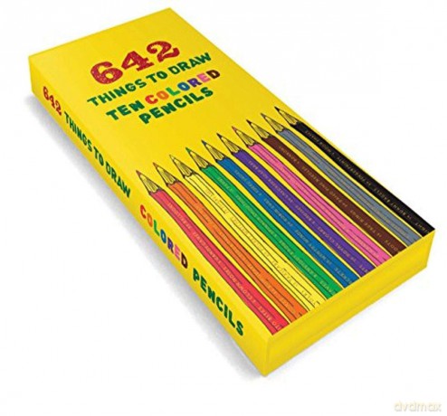 642 Things to Draw Colored Pencils - Chronicle Books [KALENDARZ]