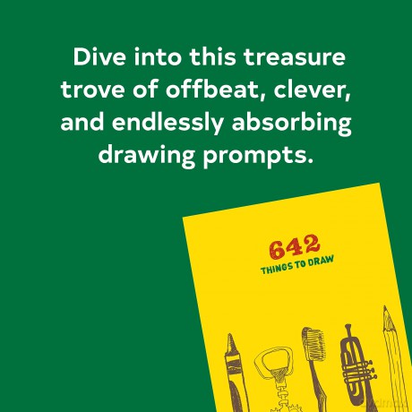 642 Things to Draw: Inspirational Sketchbook to Entertain and Provoke the Imagination: Journal - Chronicle Books [KSIĄŻKA]