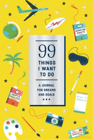 99 Things I Want to Do (Guided Journal): A Journal for Dreams and Goals - Noterie [KSIĄŻKA]