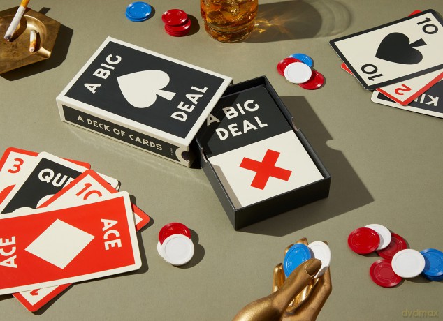 A Big Deal Giant Playing Cards - Brass Monkey [KARTY]