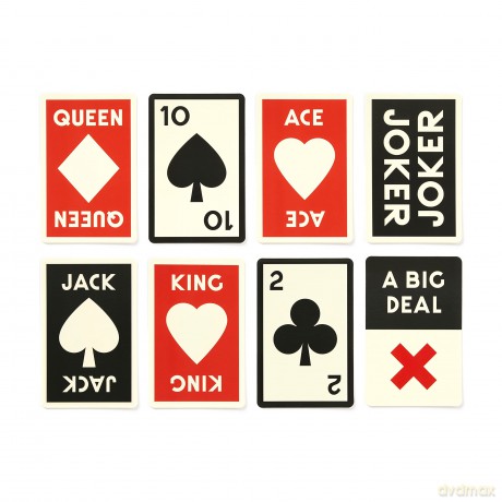 A Big Deal Giant Playing Cards - Brass Monkey [KARTY]