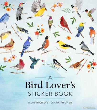 A Bird Lover's Sticker Book - Leana Fischer [KSIĄŻKA]