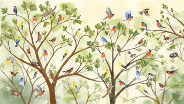A Bird Lover's Sticker Book - Leana Fischer [KSIĄŻKA]