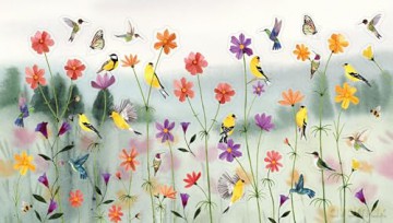 A Bird Lover's Sticker Book - Leana Fischer [KSIĄŻKA]