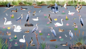 A Bird Lover's Sticker Book - Leana Fischer [KSIĄŻKA]