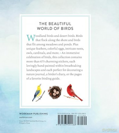 A Bird Lover's Sticker Book - Leana Fischer [KSIĄŻKA]
