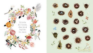 A Bird Lover's Sticker Book - Leana Fischer [KSIĄŻKA]
