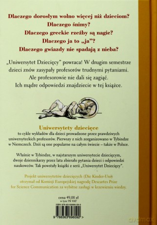 Uniwersytet Dziecięcy. Mądre Odpowiedzi Na Trudne Pytania. Semestr Drugi - Ulrich Janssen,Ulla Steuernagel [KSIĄŻKA]