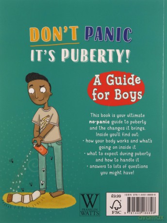 A Guide for Boys (Don't Panic, It's Puberty!) - Jennifer Naalchigar [KSIĄŻKA]