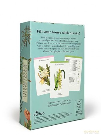 A Home Full of House Plants: A Practical Card Deck (Kew Experts) - Kay Maguire [KSIĄŻKA]