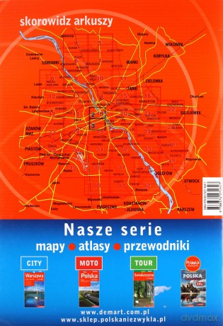 Warszawa XXL Atlas Miasta 1:13 000 [KSIĄŻKA]