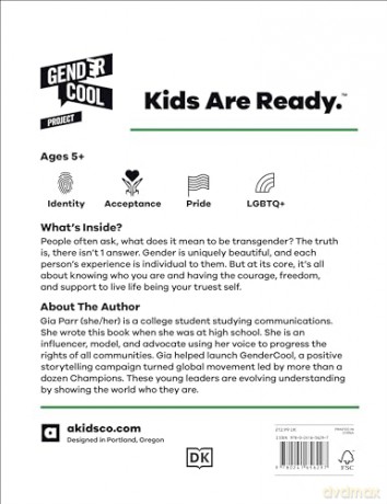 A Kids Book About Being Transgender - Gia Parr [KSIĄŻKA]