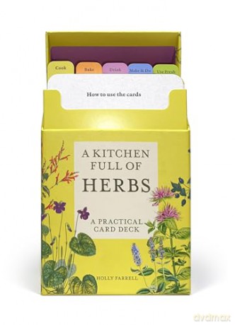 A Kitchen Full of Herbs: A Practical Card Deck (Kew Experts) - Holly Farrell [KSIĄŻKA]