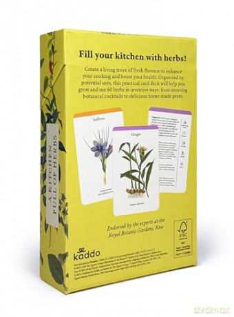 A Kitchen Full of Herbs: A Practical Card Deck (Kew Experts) - Holly Farrell [KSIĄŻKA]