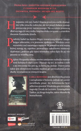 Wiedeńska Gra - Carla Montero [KSIĄŻKA]