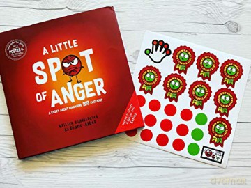 A Little Spot of Anger: A Story About Managing BIG Emotions ((Inspire to Create A Better You!)) - Diane Alber [KSIĄŻKA]