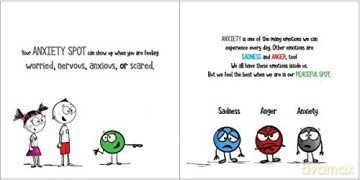 A Little Spot of Anxiety: A Story About Calming Your Worries ((Inspire to Create A Better You!)) - Diane Alber [KSIĄŻKA]