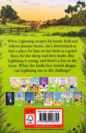 A Llama Called Lightning (The Jasmine Green Series) - Helen Peters [KSIĄŻKA]