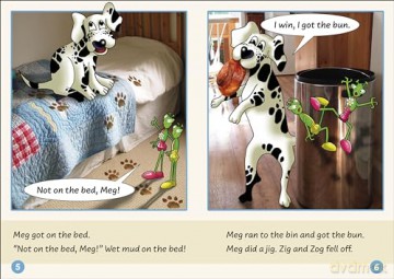 A Mat Set 2 (Dandelion Readers) - Phonic Books [KSIĄŻKA]