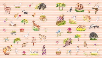 A Nature Lover's Sticker Book [KSIĄŻKA]
