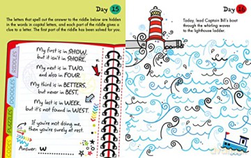 A PUZZLE A DAY (Activity Pads) - Phillip Clarke [KSIĄŻKA]