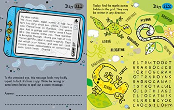 A PUZZLE A DAY (Activity Pads) - Phillip Clarke [KSIĄŻKA]