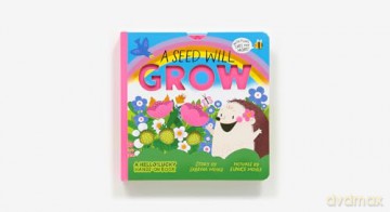 A Seed Will Grow (A Hello!Lucky Hands-On Book) (A Hello!Lucky Book): An Interactive Board Book - Hello!Lucky/Moyle [KSIĄŻKA]