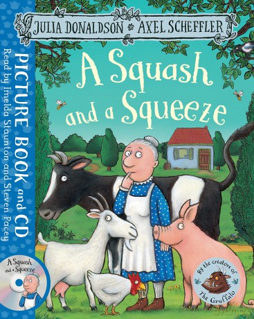 A Squash and a Squeeze: Book and CD Pack - Julia Donaldson [KSIĄŻKA]