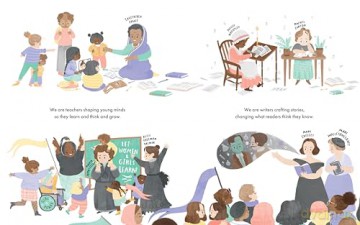 A Steminist Force: A STEM Picture Book for Girls - Carter/Doherty [KSIĄŻKA]