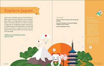 A Taste of the World: Celebrating Global Flavors: Celebrating Global Flavors (Cooking with Kids) - Rowena Scherer [KSIĄŻKA]