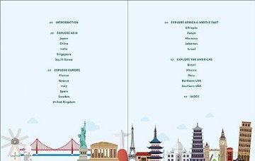 A Taste of the World: Celebrating Global Flavors: Celebrating Global Flavors (Cooking with Kids) - Rowena Scherer [KSIĄŻKA]