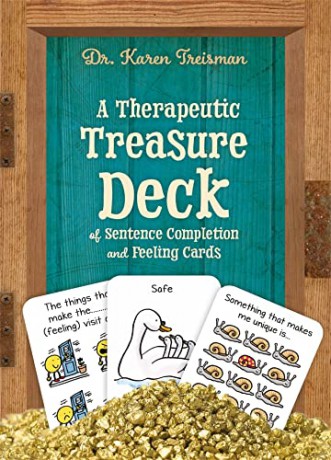 A Therapeutic Treasure Deck of Feelings and Sentence Completion Cards (Therapeutic Treasures Collection) [KSIĄŻKA]