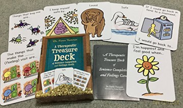 A Therapeutic Treasure Deck of Feelings and Sentence Completion Cards (Therapeutic Treasures Collection) [KSIĄŻKA]