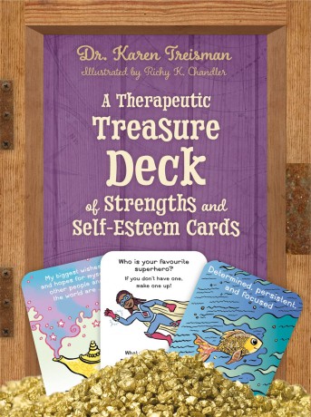 A Therapeutic Treasure Deck of Strengths and Self-Esteem Cards (Therapeutic Treasures Collection) [KSIĄŻKA]