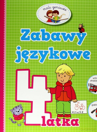 Zabawy Językowe 4 Latka [KSIĄŻKA]
