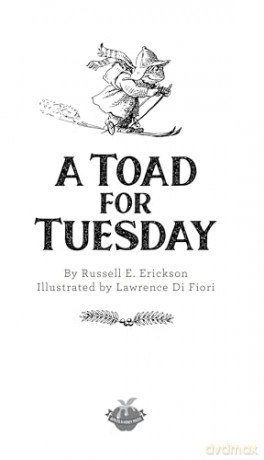 A Toad for Tuesday 50th Anniversary Edition (Warton) - Russell Erickson [KSIĄŻKA]