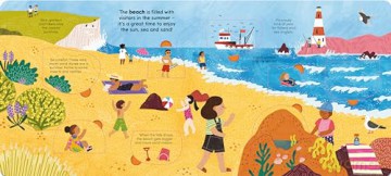A Walk in Summer: Lift the flaps to reveal the secrets of the season - Ladybird [KSIĄŻKA]
