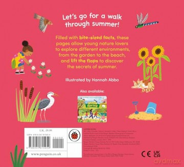 A Walk in Summer: Lift the flaps to reveal the secrets of the season - Ladybird [KSIĄŻKA]