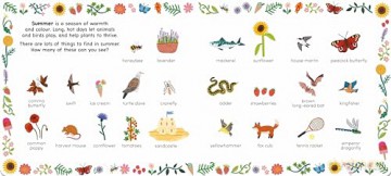 A Walk in Summer: Lift the flaps to reveal the secrets of the season - Ladybird [KSIĄŻKA]