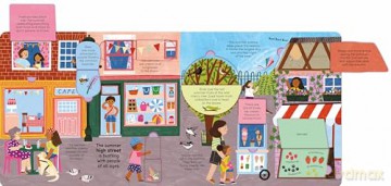 A Walk in Summer: Lift the flaps to reveal the secrets of the season - Ladybird [KSIĄŻKA]