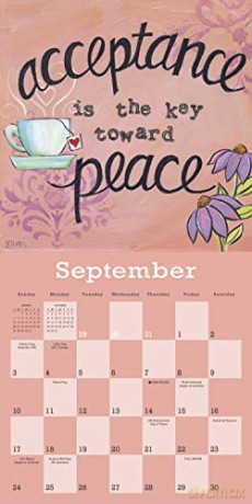 A Year of Hope and Inspiration 2023 Calendar (WALL 16 MONTH) - Deb Mori [KALENDARZ]