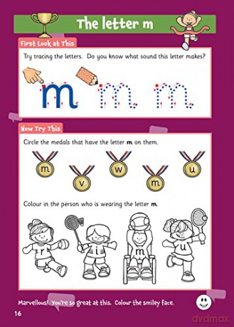ABC Activity Book for Ages 3-5: perfect for learning the alphabet (CGP Reception Activity Books and Cards) - CGP Books [KSIĄŻKA]