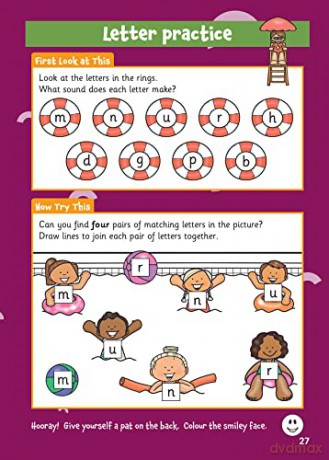 ABC Activity Book for Ages 3-5: perfect for learning the alphabet (CGP Reception Activity Books and Cards) - CGP Books [KSIĄŻKA]