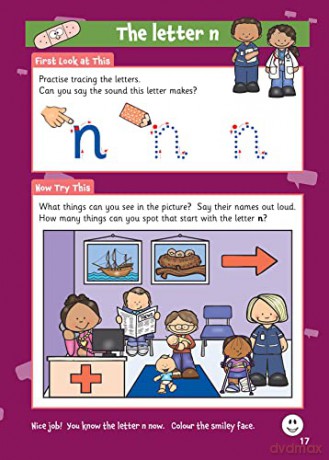 ABC Activity Book for Ages 3-5: perfect for learning the alphabet (CGP Reception Activity Books and Cards) - CGP Books [KSIĄŻKA]