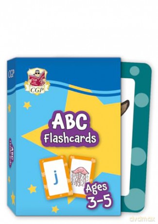ABC Flashcards for Ages 3-5: perfect for learning the alphabet (CGP Reception Activity Books and Cards) - CGP Books [KSIĄŻKA]